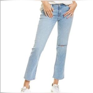Hudson Nico Vigilance Cropped Straight Jean